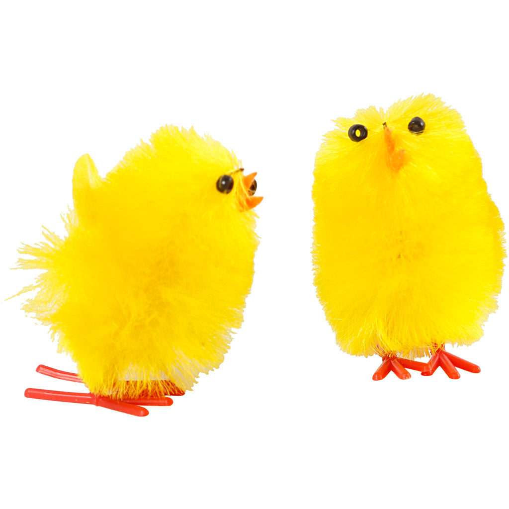 Creativ Company Yellow Easter Chicks Chenille, 12.