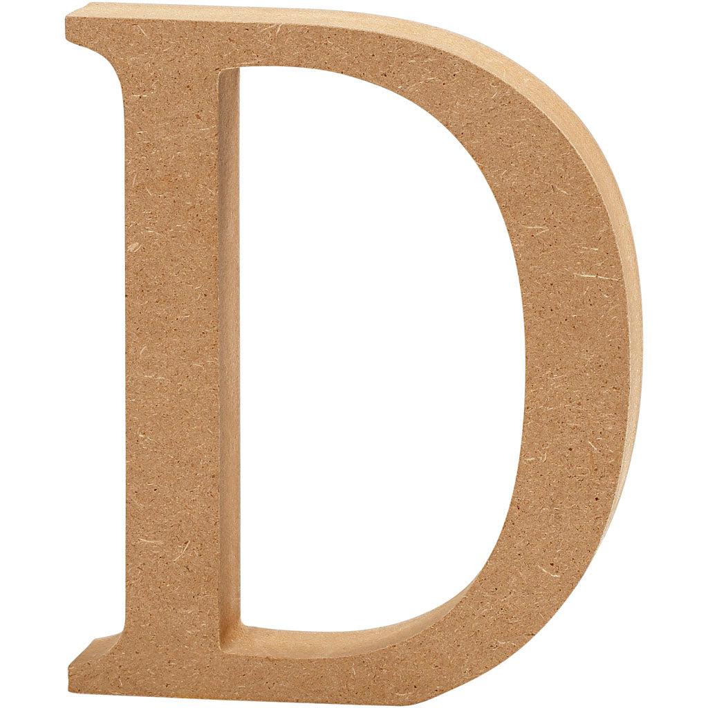 Creativ Company Letter D MDF 13cm, 1.