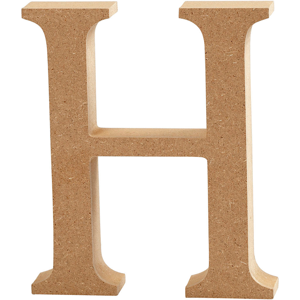 Creativ Company Letter H MDF 13cm, 1. mesto.