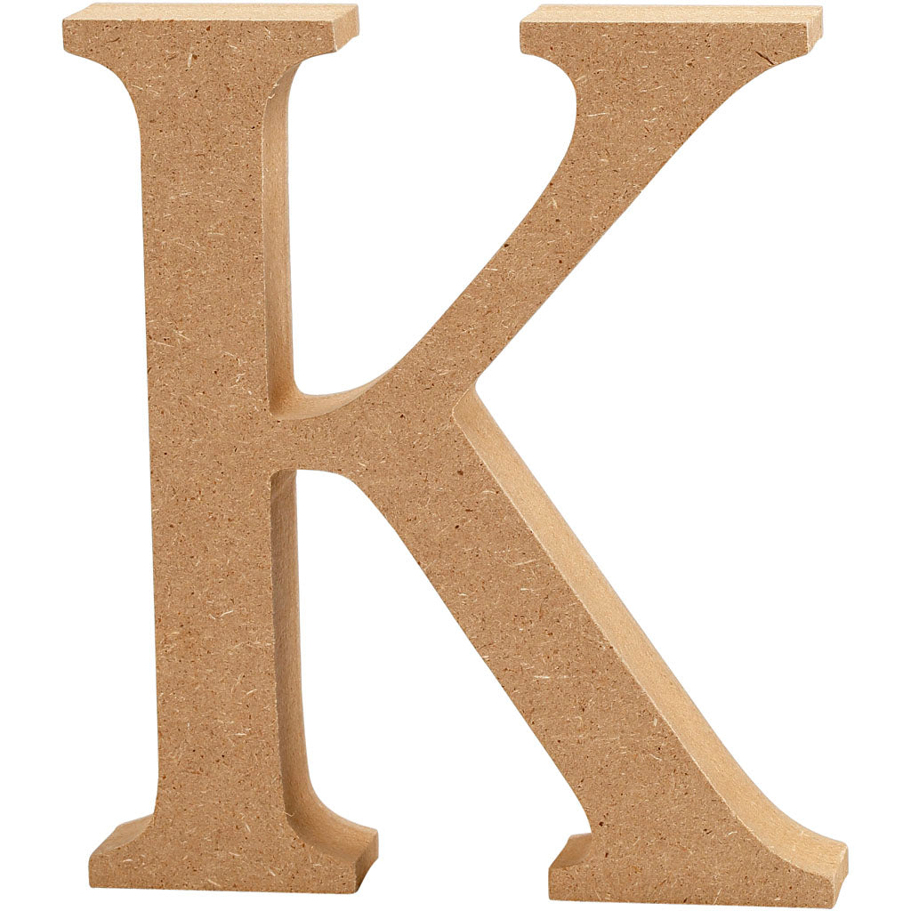 Creativ Company Letter K MDF 13cm, 1er.