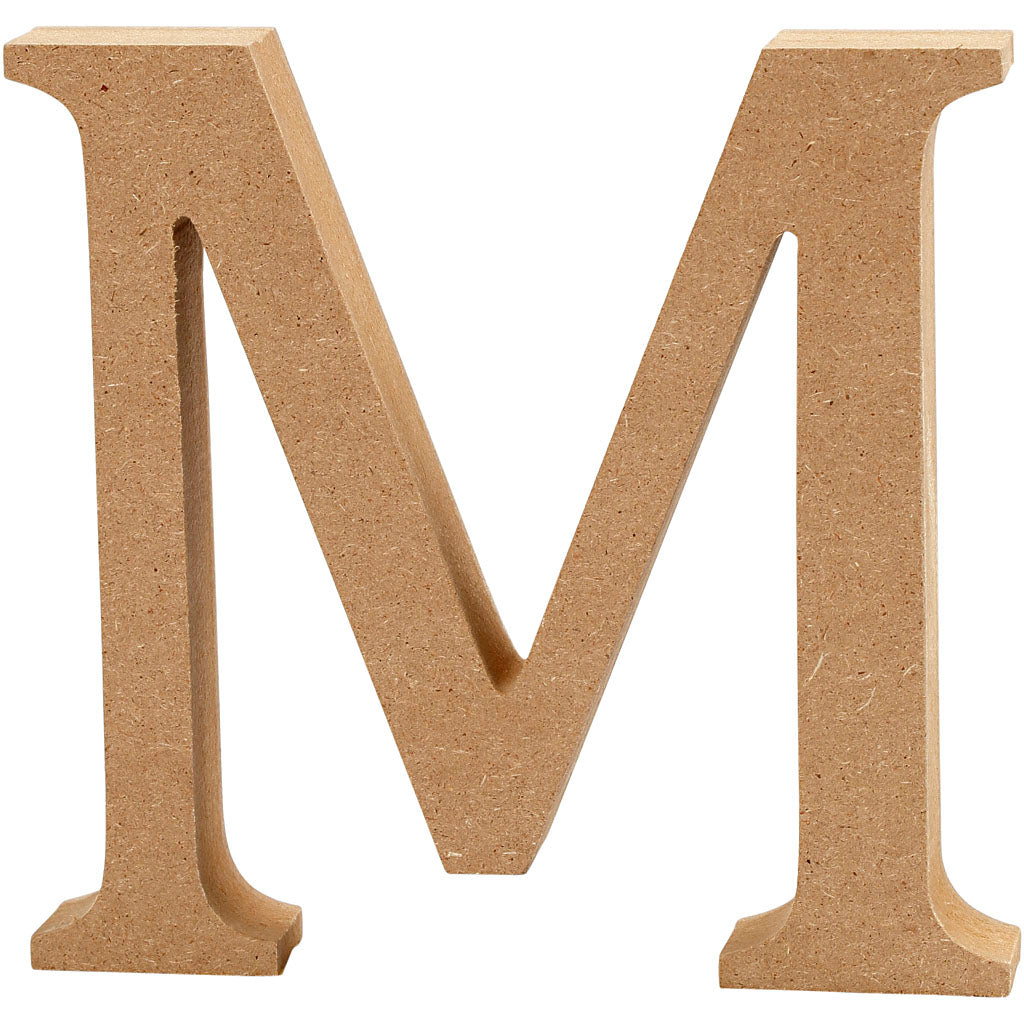 Creative Company Letter M MDF 13CM, 1 °.