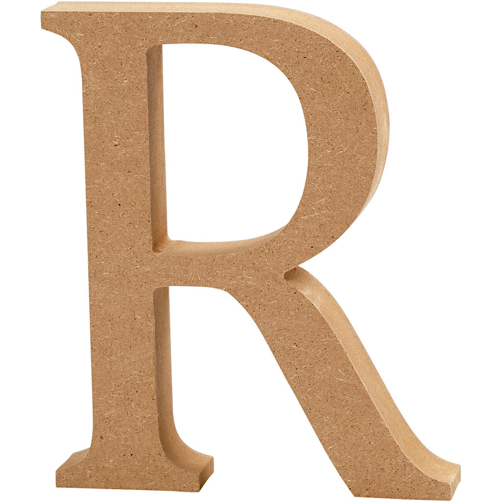 Creativ Company Letter R MDF 13cm, 1er.