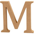Creativ company letter m mdf 8cm, 1st.