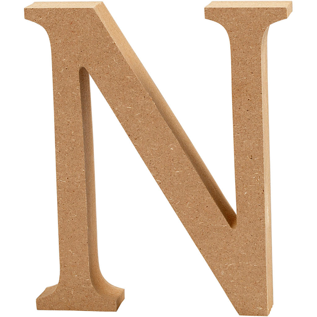 Creativ Company Letter N MDF 8cm, 1.