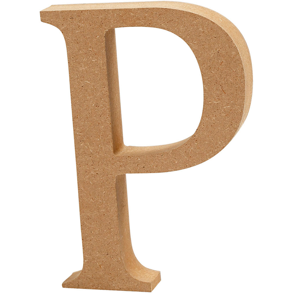 Creativ Company Letter P MDF 8cm, 1er.