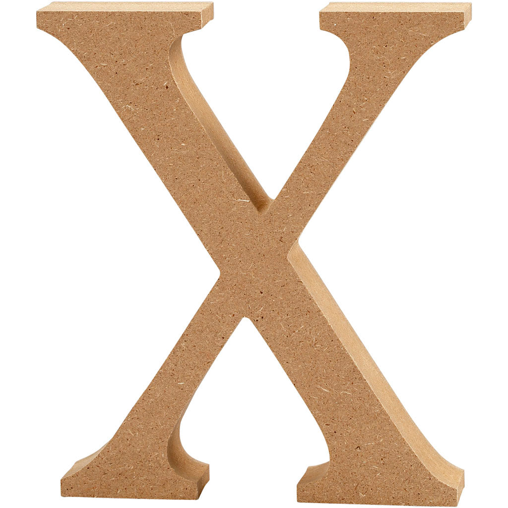 Creative Company Letter X MDF 8CM, 1 °.