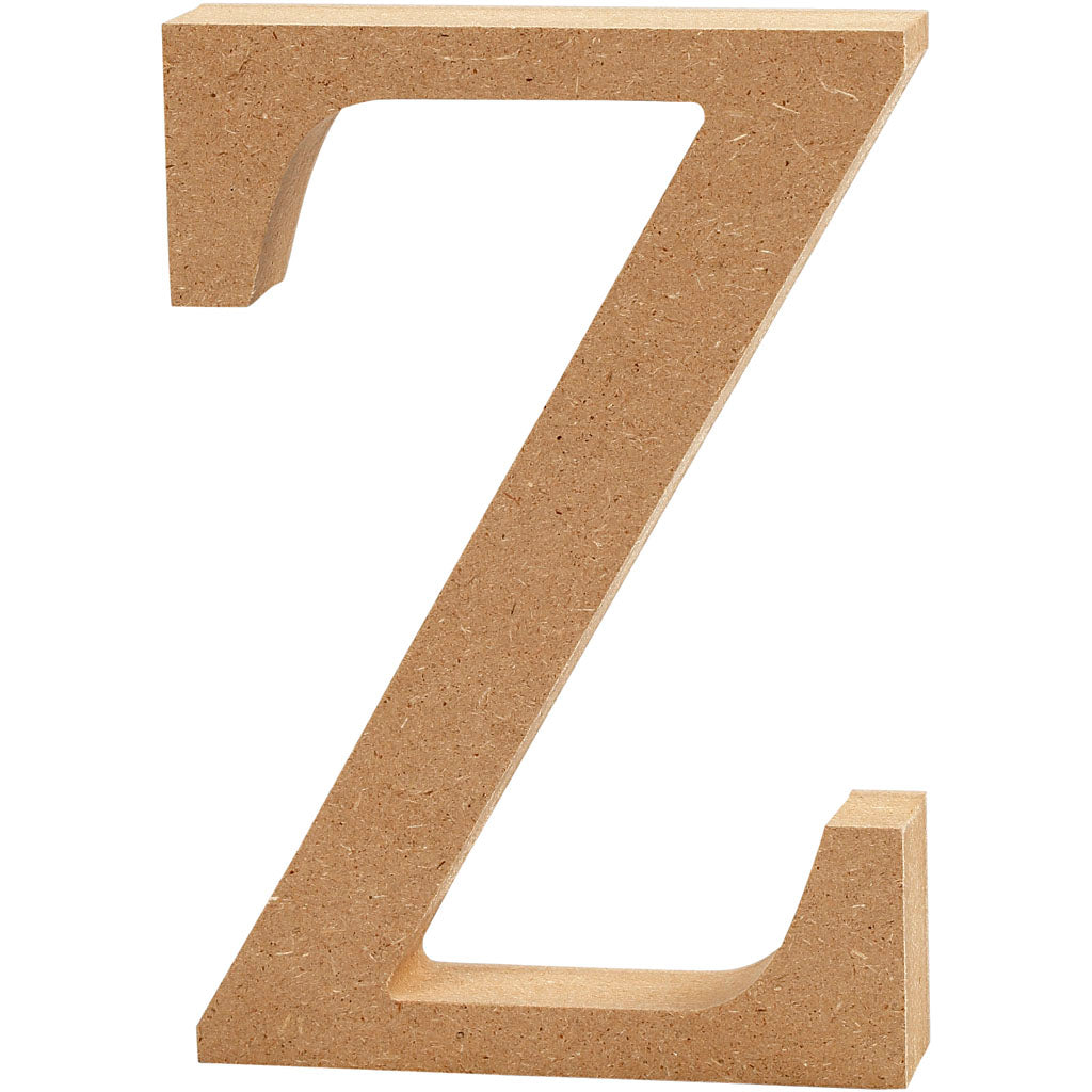 Creativ company letter z mdf 8cm, 1st.