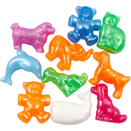 Creativ company xl emmer met plastic kralen, 8100st.