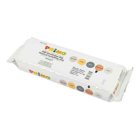 Creativ company zelfhardende klei terracotta – luchtdrogende boetseerklei – klei voor modelleren – 1000 gram