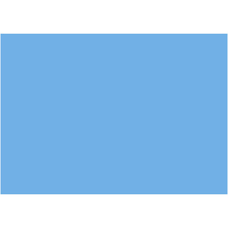 Creativ company eva foam vellen lichtblauw a4, 10st.