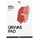 Canvas Block White A4 280gr, 10 ark