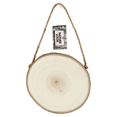 Creativ company deurschild hout, 12-14 cm