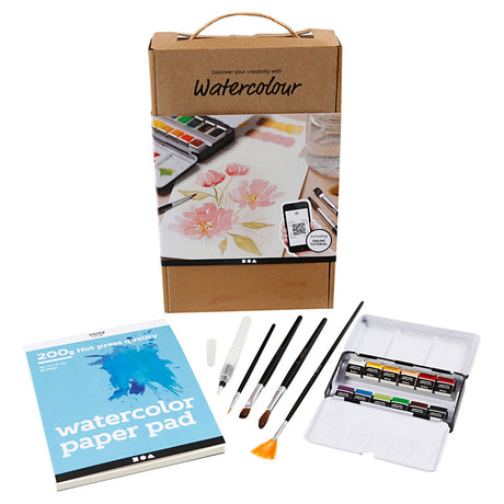 Creative company creativ company startersset leren aquarellen