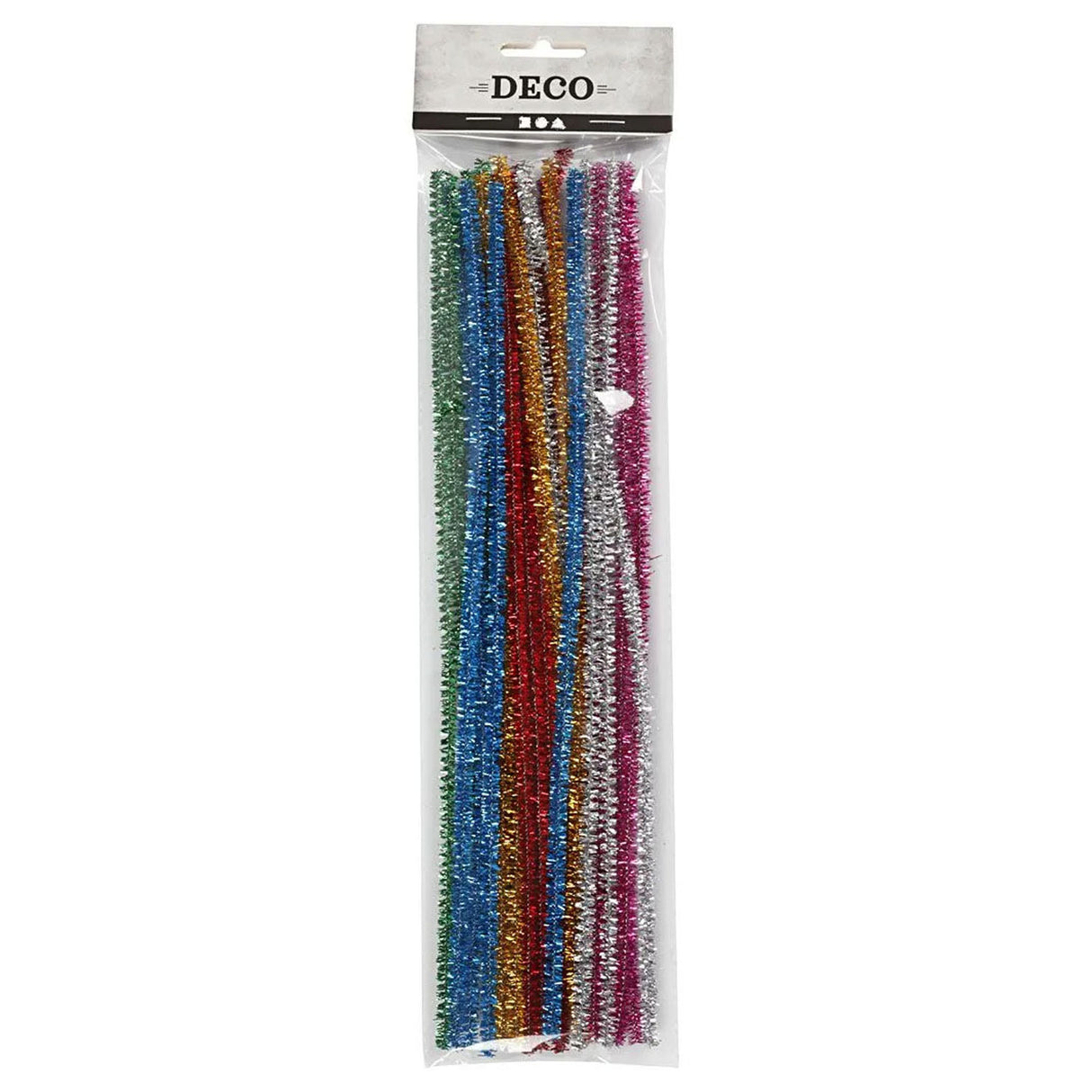 Creativ Company Chenille Wire Strong Colors Glitter 30cm, 24.