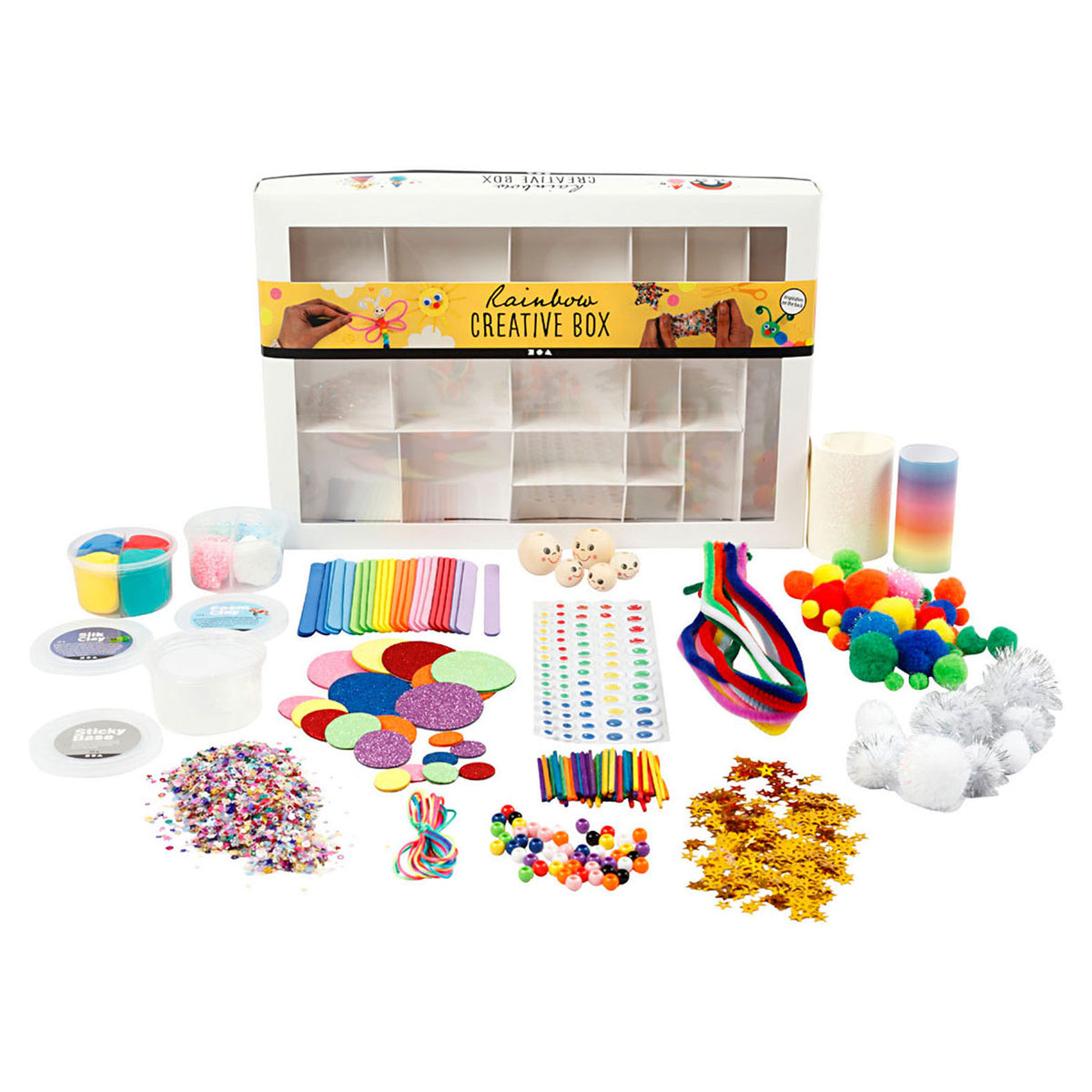 Creativ company knutselpakket regenboog - hobbypakket