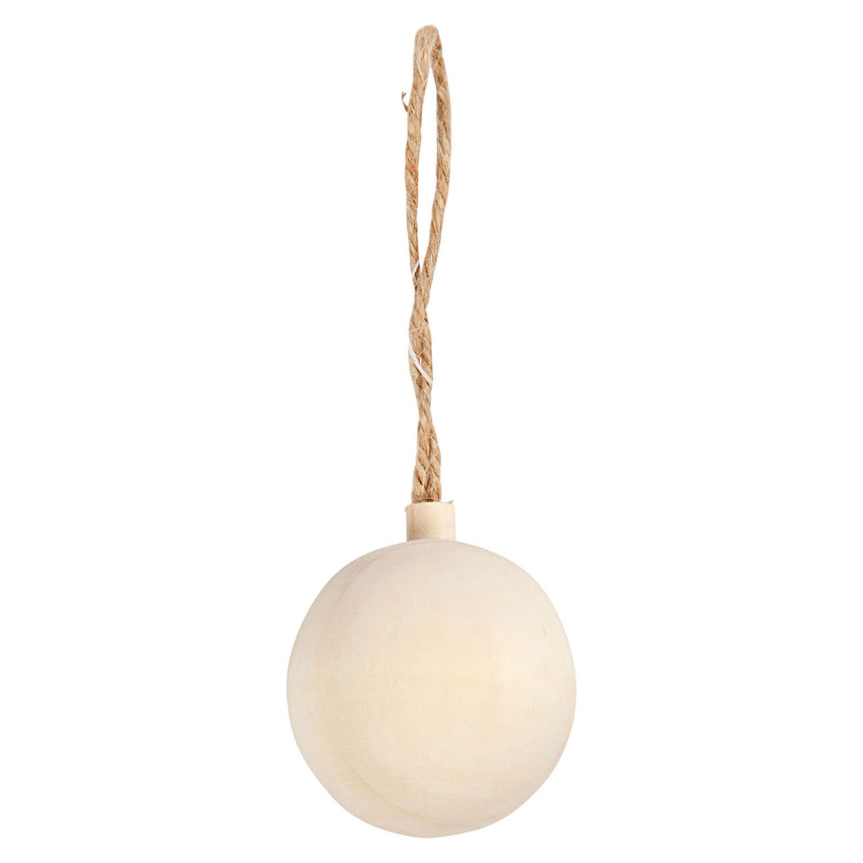 Creativ Company Christmas Ball Pendant Wood, 4.8 cm