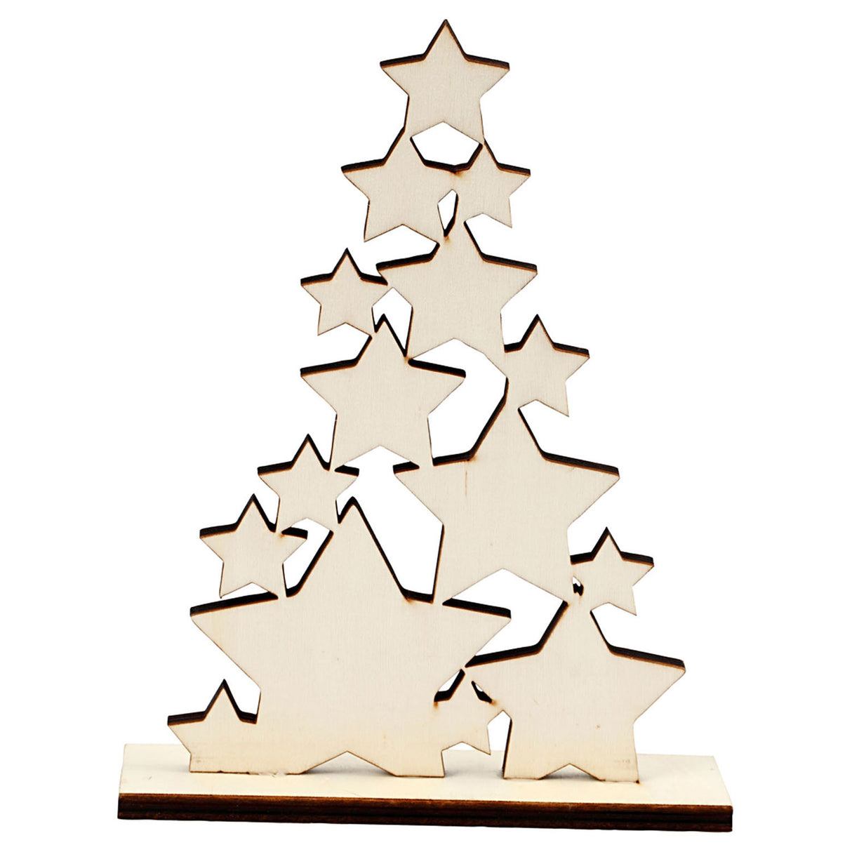 Wooden Christmas tree