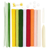 Creativ company https: www.cchobby.nl starter-hobbyset-crepepapier-diverse-kleuren-1-doos
