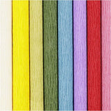 Creativ company crêpepapier standaard kleuren, 8 vellen