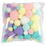 Pom-Poms pastelne barve, 62gr.