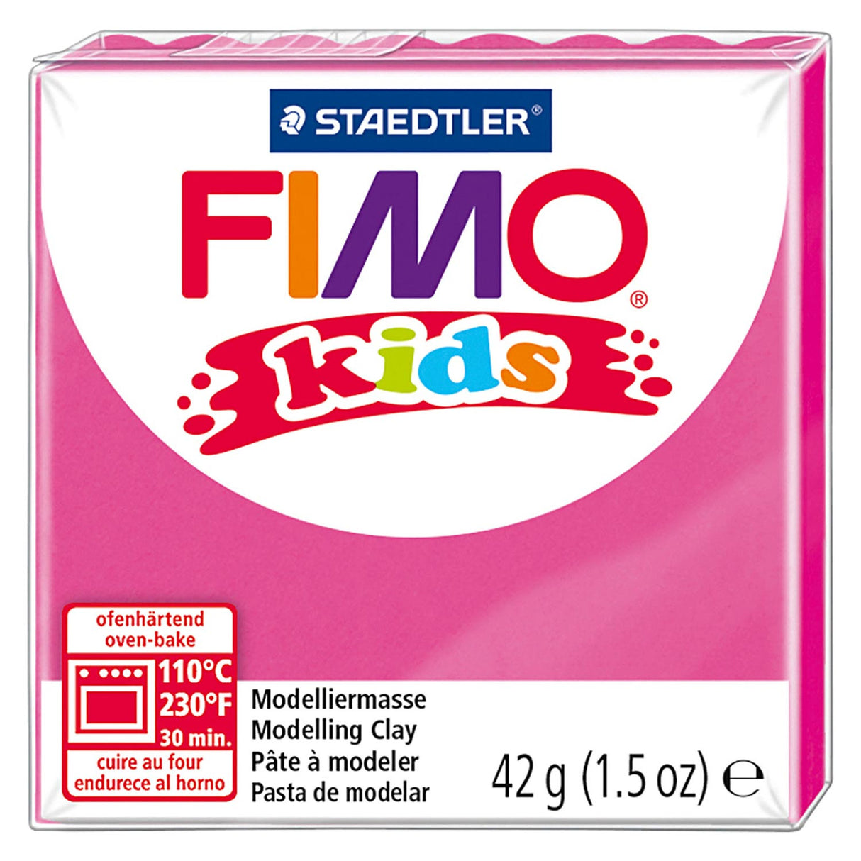 Fimo Kids Mountain Klei, růžová, 42 gr