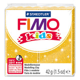 Fimo Kids Mountain Klei Glitter Gold, 42gr