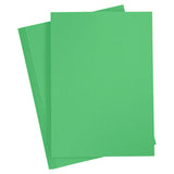 Colored cardboard grass green A4, 20 sheets