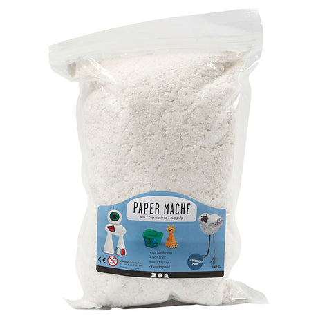 Creativ company papier-maché pulp, 140gr