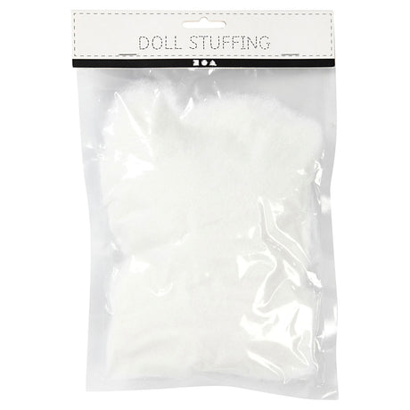 Creativ company poppenvulling wit, 50gr.