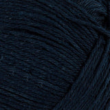 Filato di cotone, blu scuro, 50gr, 170m