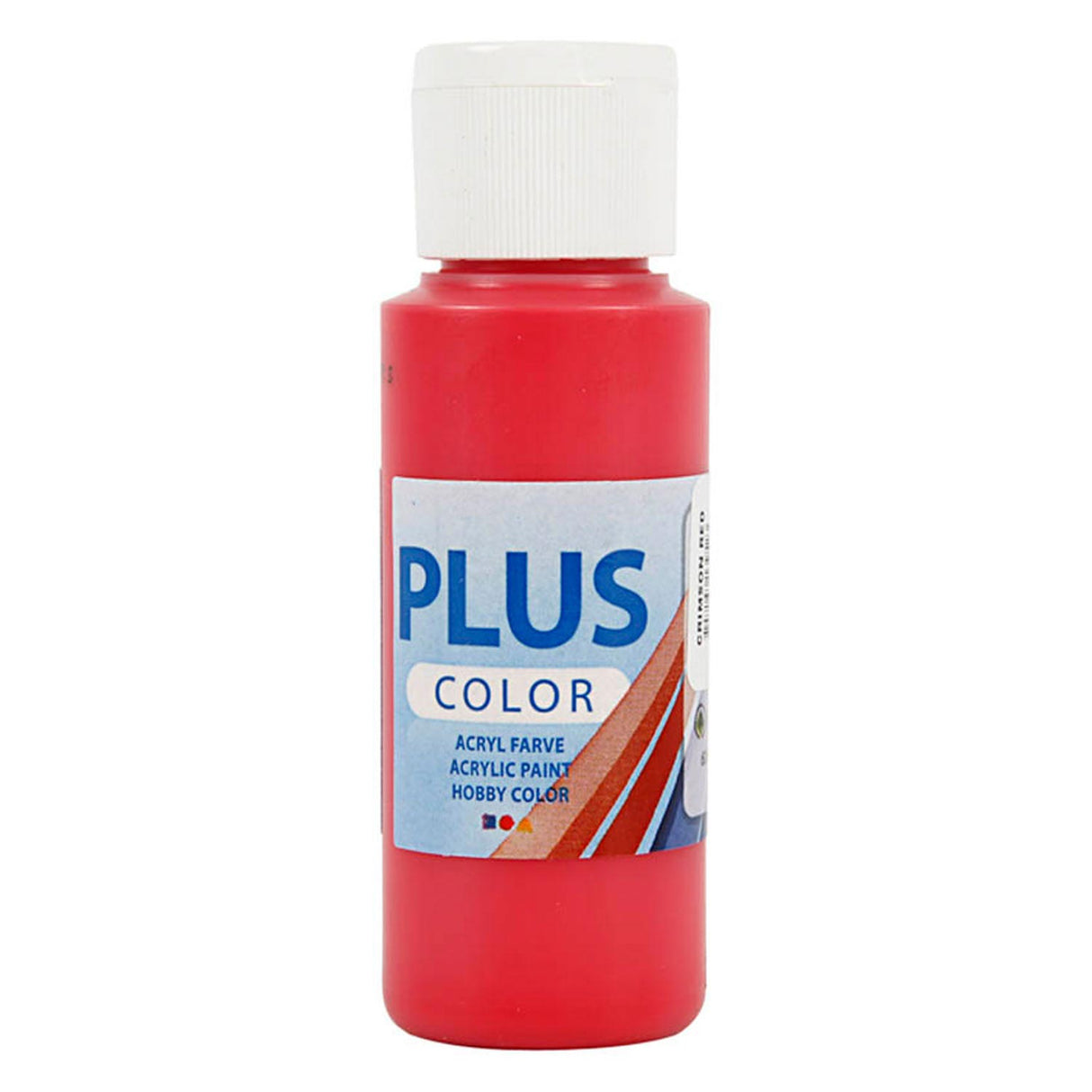 Plus Color Acrylverf Crimson Red, 60ml