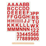 Stickers letters numbers