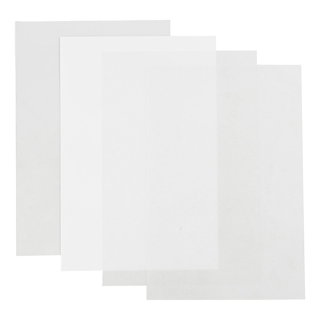 Creativ Company sheets shrink film diverse, 20x30, 4st.