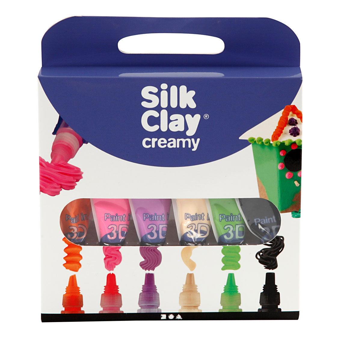 Silk Clay Creme extra Faarwen, 6x35Ml