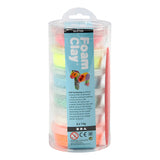 Skum Clay Pastel Colors Glitter, 6x14gr.