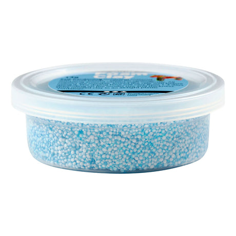 Foam clay ®, glitter, pastelkleuren, 14 gr, 6 doosje