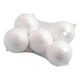 Creativ Company Styropor Balls White, 5e.