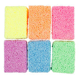 Soft Foam Clay Neon Kleuren, 6x10gr.