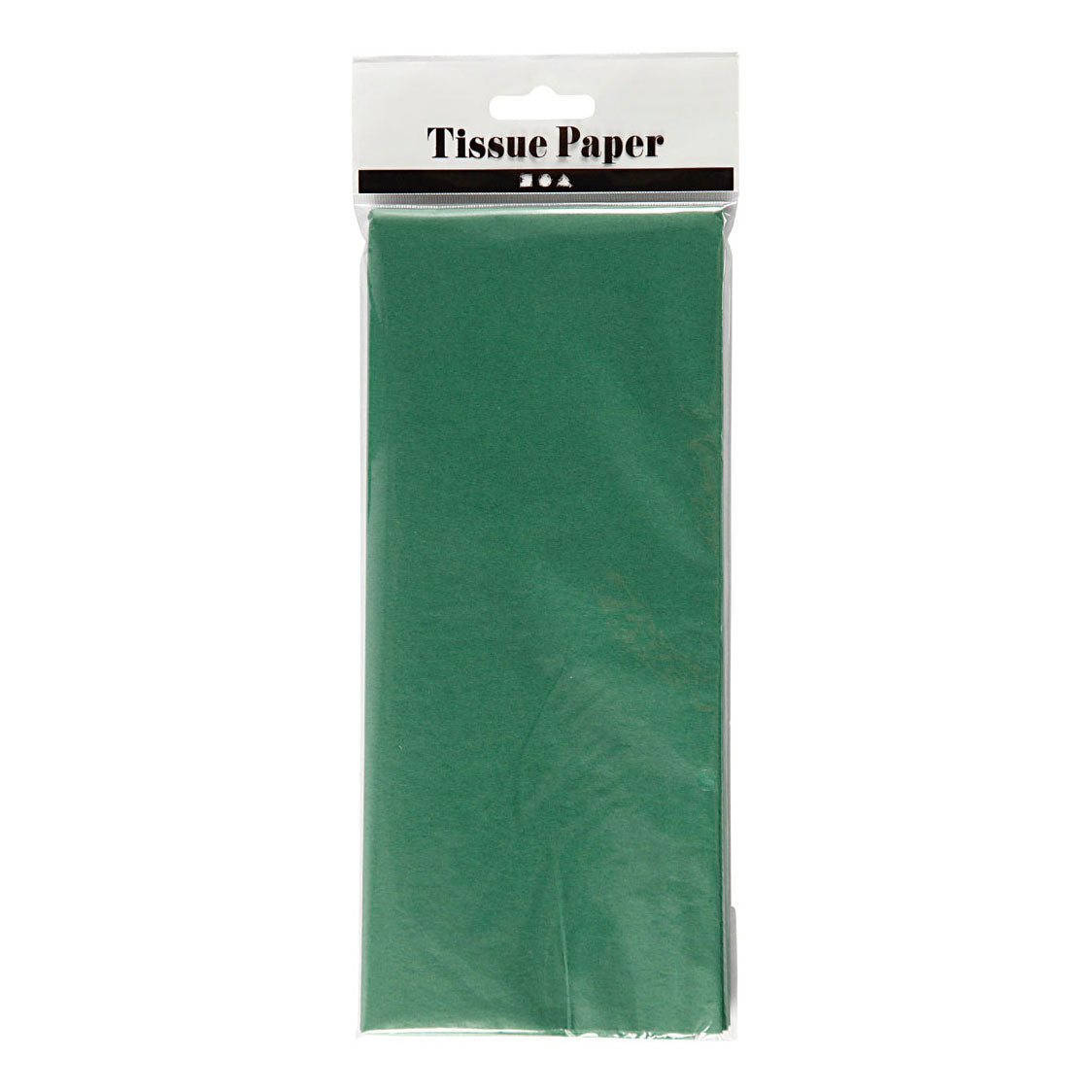 Creativ Company Tissue Paper Green 10 arkuszy 14 gr, 50 x 70 cm