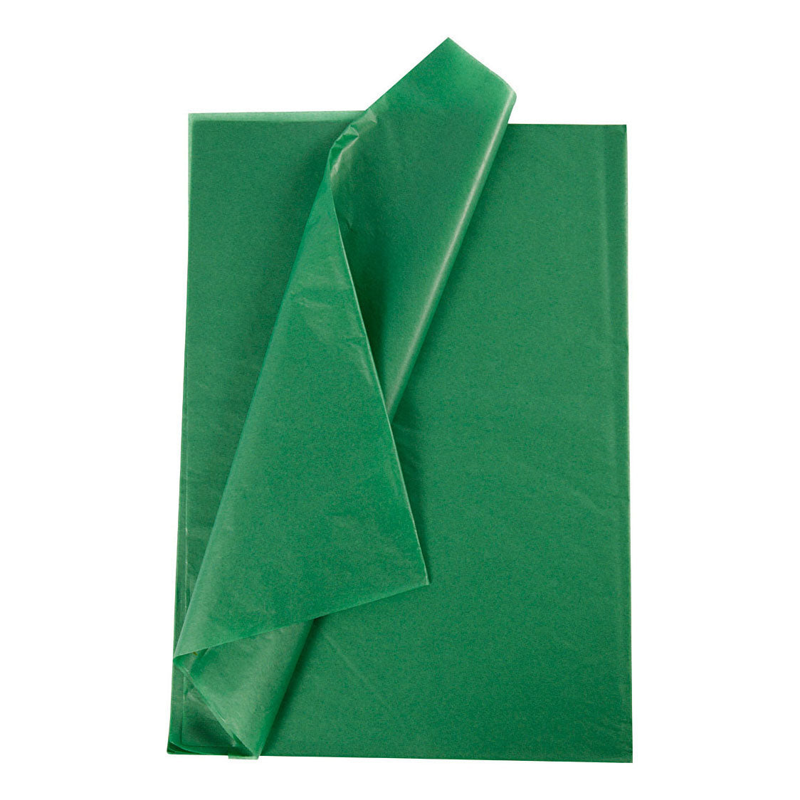 Creativ Company Tissue Paper Green 10 arkuszy 14 gr, 50 x 70 cm