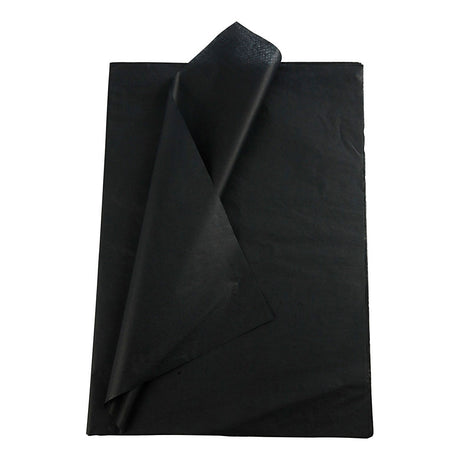 Creativ company tissuepapier zwart 10 vellen 14 gr, 50x70cm
