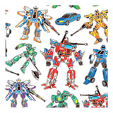 Creativ company zelfklevende stickers transformers, 1 vel