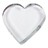 Creativ Company Hart Glas Transparent, 10x9cm