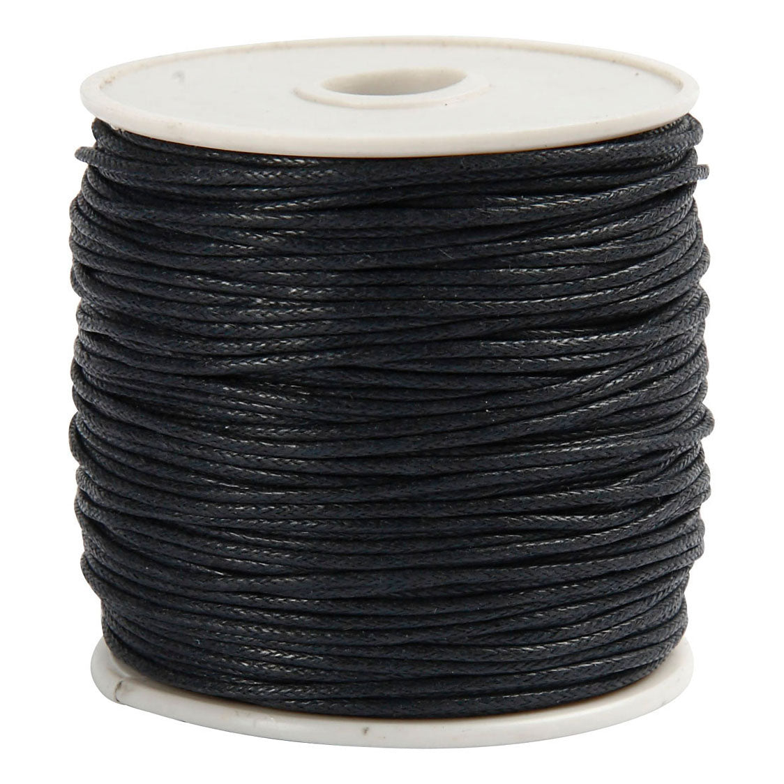 Creativ Company Cotton Cord Black Debelina 1 mm, 40m