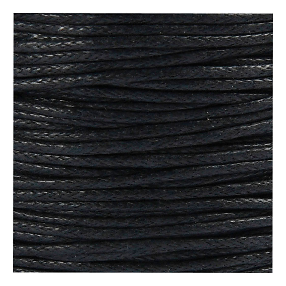 Creativ Company Cotton Cord Black Debelina 1 mm, 40m