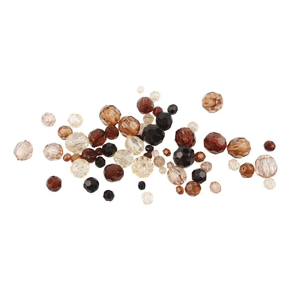 Creativ Company Facet Beads Mélanger l'or, 50 grammes