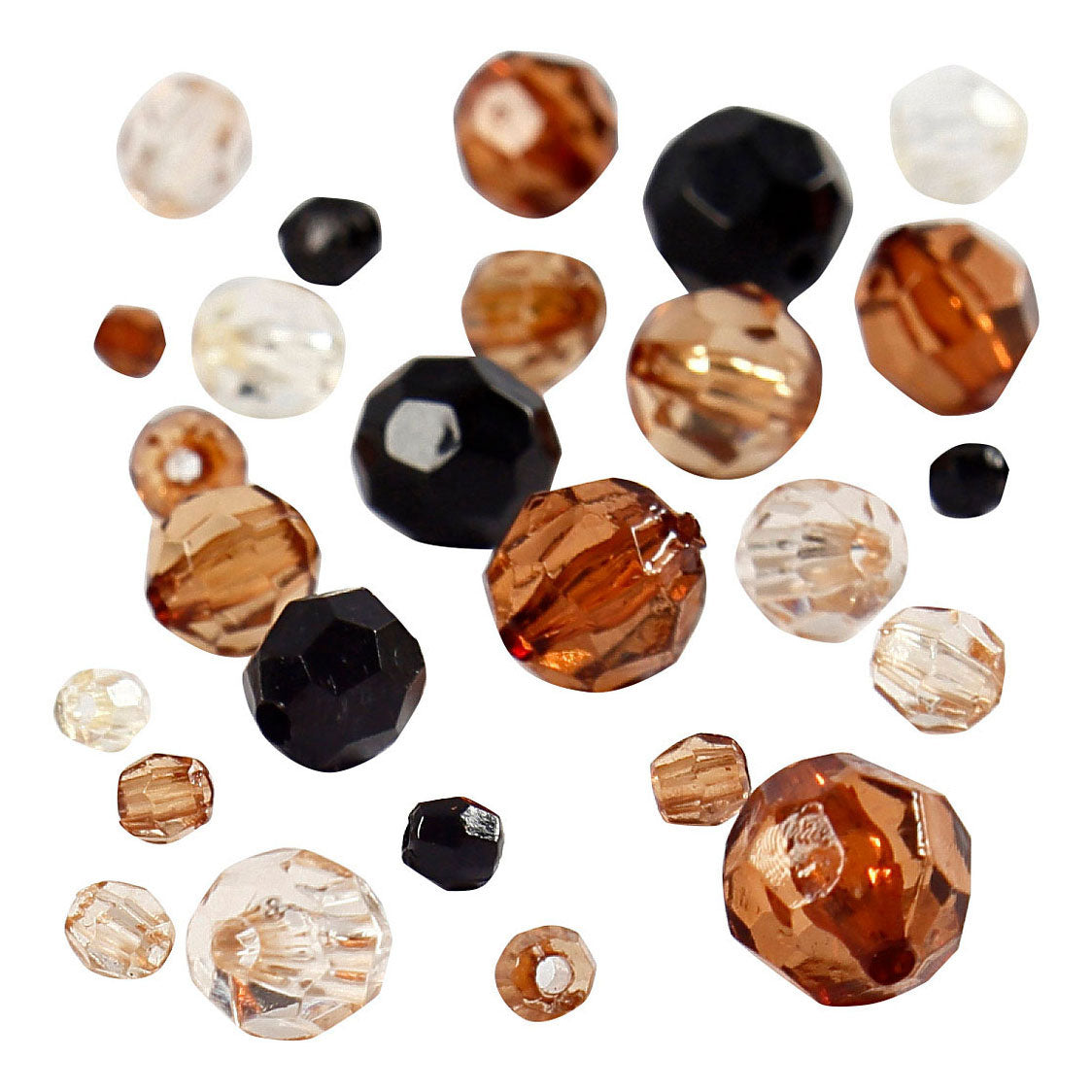 Creativ Company Facet Beads Mélanger l'or, 50 grammes