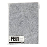 Creativ Company Hobby Felt Gray A4 Melled