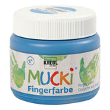 Creativ Company Mucki Finger Paint Blue, 150 ml