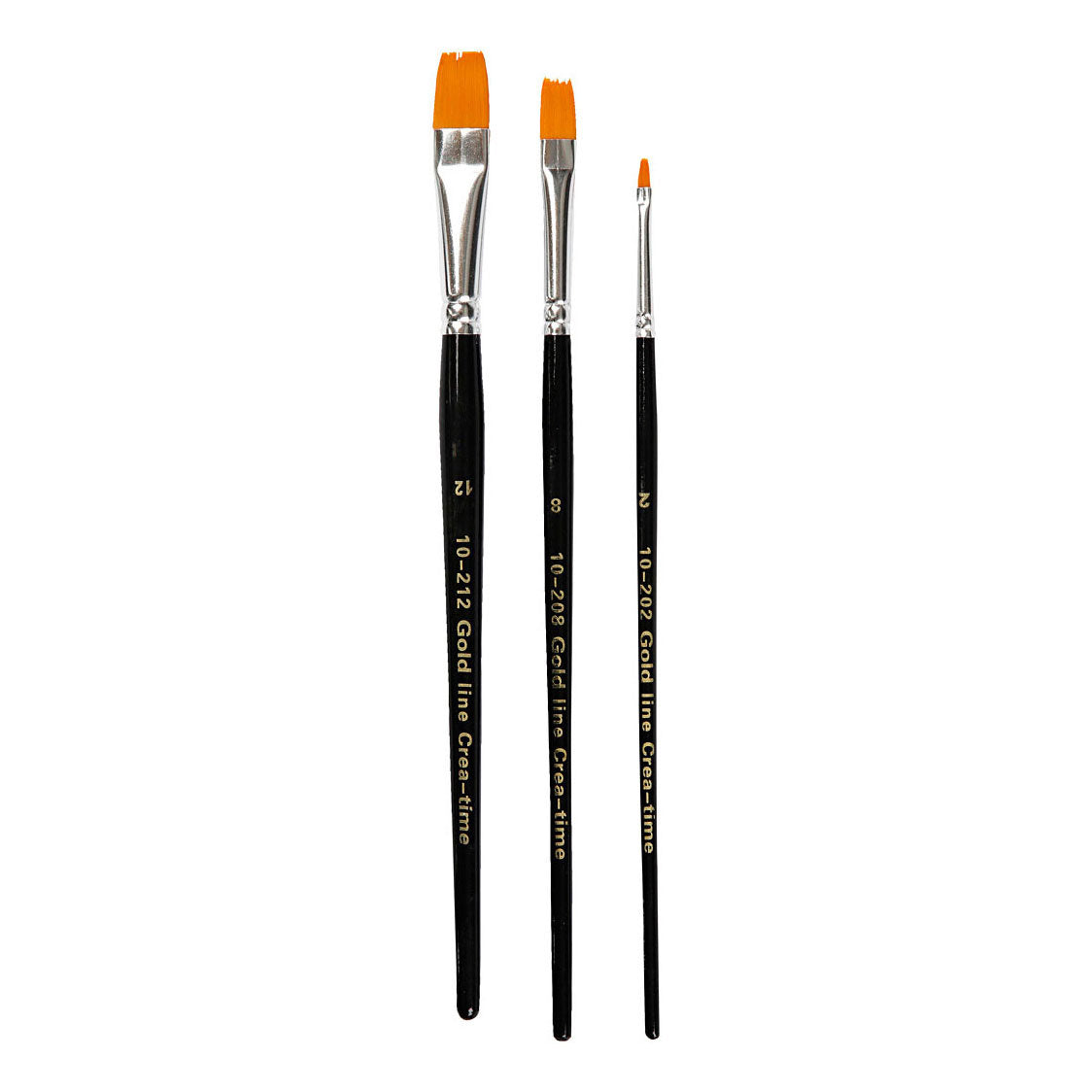 Creative Company Gold Line Brush Round, 5st.